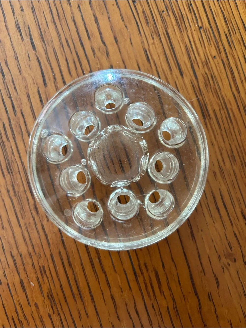 Clear Glass Flower Frog Vase Insert - Home Accents
